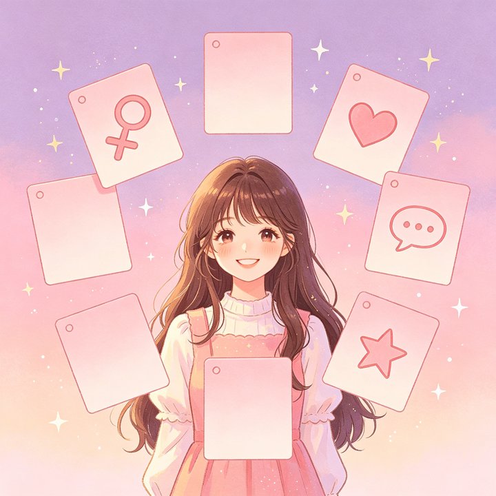talai 自定义人设卡片插画